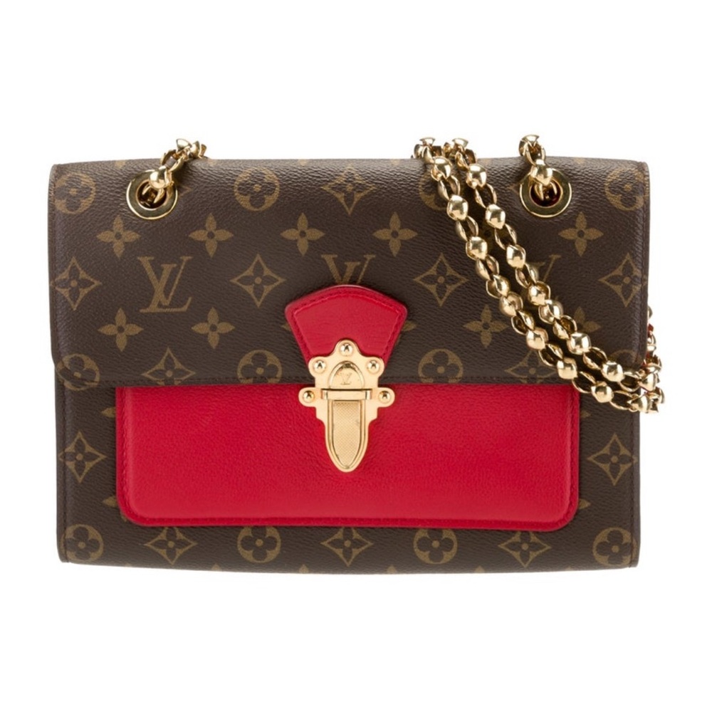 LV LOUIS VUITTON MONOGRAM VICTOIRE EXCELLENT CONDITION TRIPLE AUTHENTICATED